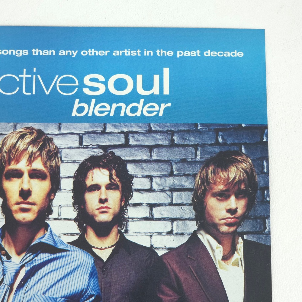 Collective Soul Blender Album Print Ad 2000 Alt Rock Y2K Music Collector Decor - Picture 3 of 6
